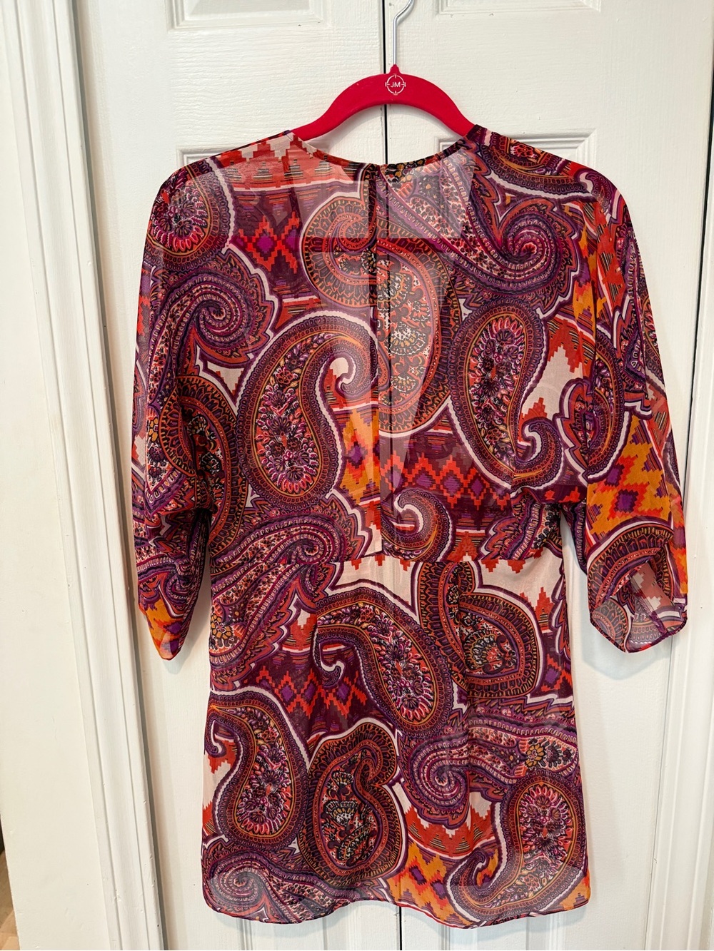 Paisley Sheer Top